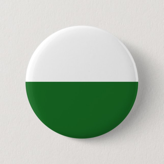 Flagga av Sachsen Pinback Button Knapp (Framsida)