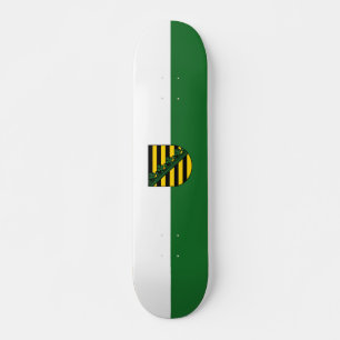 Flagga av Sachsen Skateboard