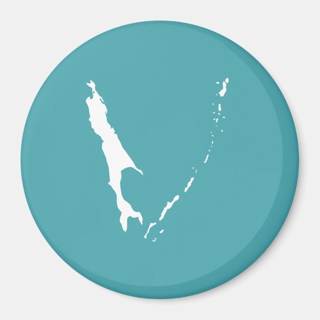 Flagga av Sakhalinoblast Magnet (Framsidan)