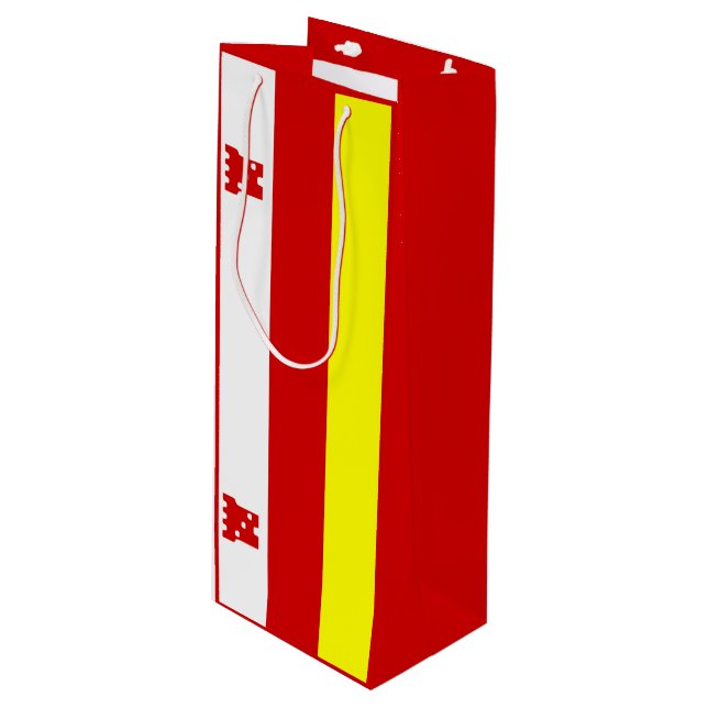 Flagga av Santa Barbara, California Vin Gift Bag (Framsidan Vinklad)