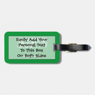 Flagga av Saudiarabien Easy ID Personal Bagagebricka