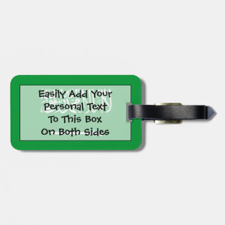 Flagga av Saudiarabien Easy ID Personal Bagagebricka