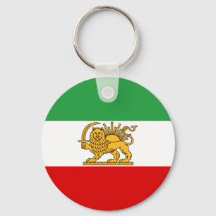 Flagga av schahen av Iran (1964-1980) شیروخو Nyckelring