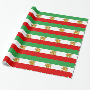 Flagga av schahen av Iran (1964-1980) شیروخو Presentpapper