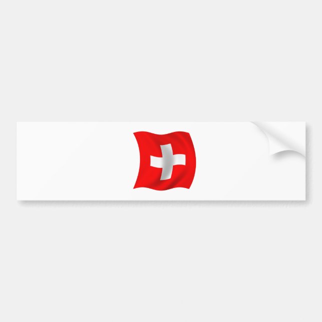 Flagga av Schweitz Bildekal (Framsidan)