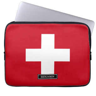 Flagga av Schweitz Laptop Fodral
