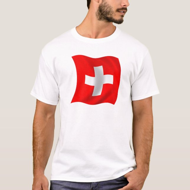 Flagga av Schweitz Tröja (Framsida)
