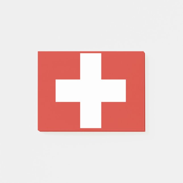 Flagga av Schweiz Post-it® Notes Post-it Block (Framsida)