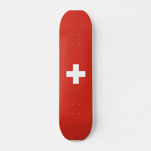 Flagga av Schweiz skateboard