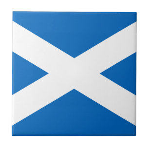 Flagga av Scotland Ceramic Tile Kakelplatta