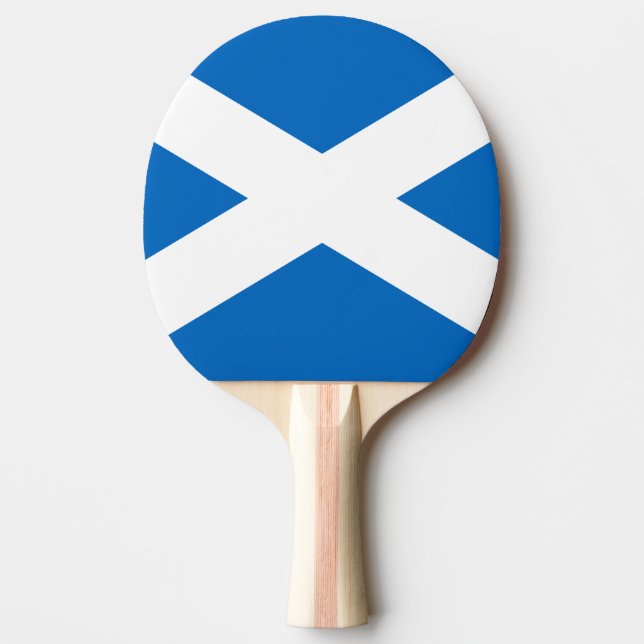 Flagga av Scotland Ping Pong Paddle Pingisracket (Framsidan)