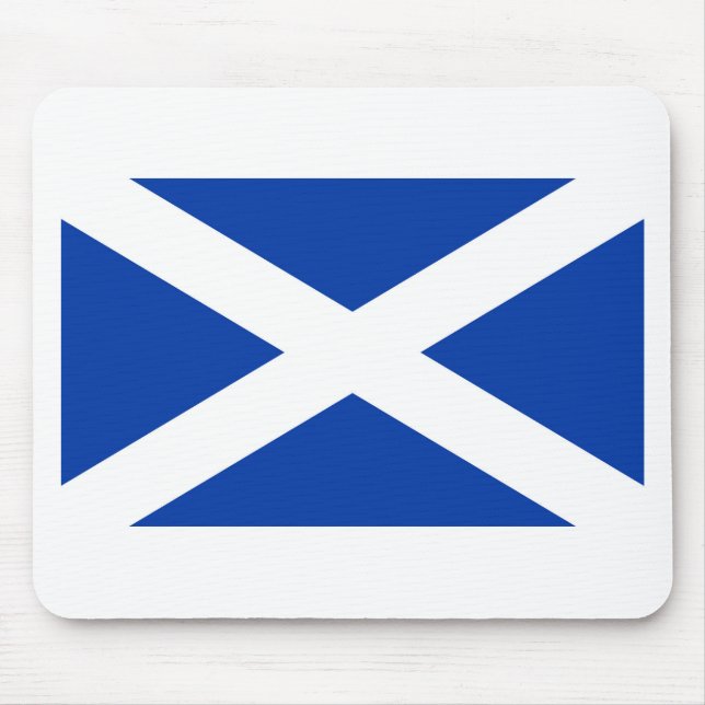 Flagga av Scotland Saltire - High Quality Image Musmatta (Framsidan)