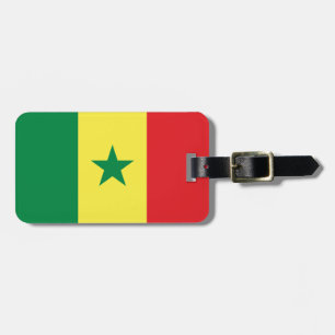 Flagga av Senegal Easy ID Personal Bagagebricka
