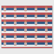 Flagga av Serbiens Papper om inkapsling