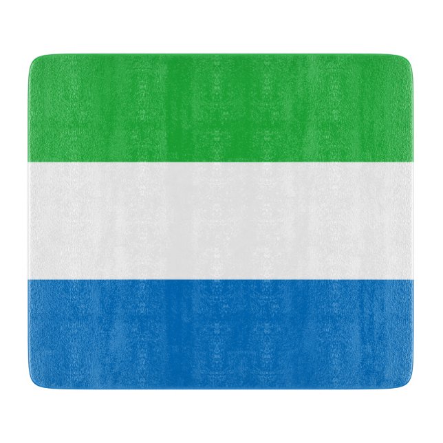 Flagga av Sierra Leone (Framsidan)
