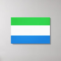 Flagga av Sierra Leone
