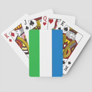 Flagga av Sierra Leone Casinokort