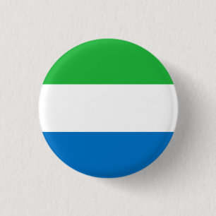 Flagga av Sierra Leone Knapp