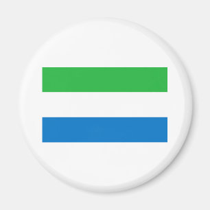 Flagga av Sierra Leone Magnet
