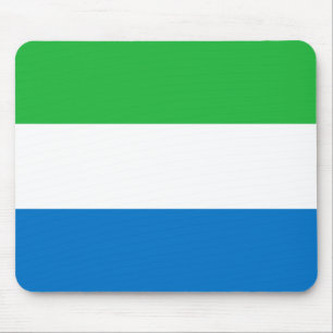 Flagga av Sierra Leone Musmatta