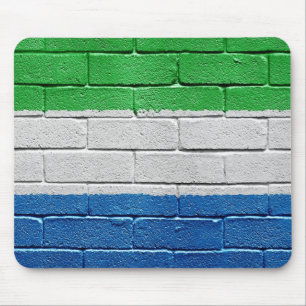Flagga av Sierra Leone Musmatta
