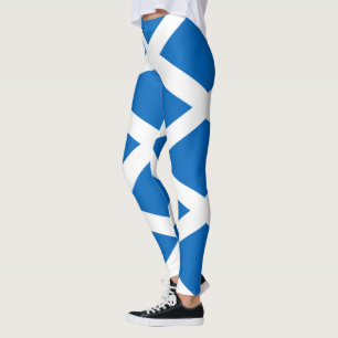 Flagga av Skottland - skotsk flagga Leggings