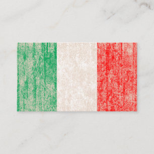 flagga av slagit italien lojalitetskort