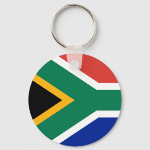 Flagga av Södra Afrikans nyckelkedja Nyckelring