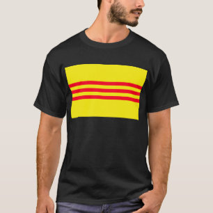 Flagga av södra Vietnam T-shirt