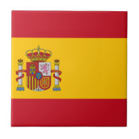 Flagga av Spanien - Bandera de España - spanjor
