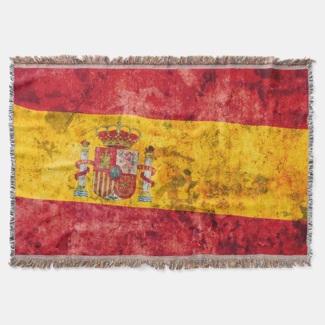 Flagga av Spanien Filt (Framsidan)
