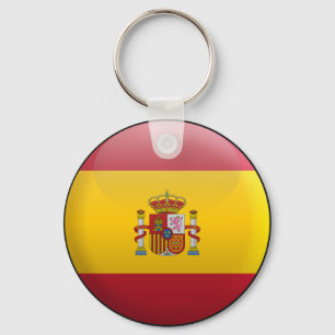 Flagga av Spanien Nyckelring