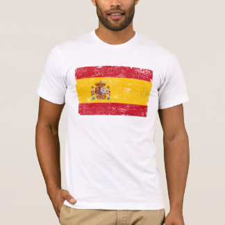 Flagga av Spanien Tee Shirt