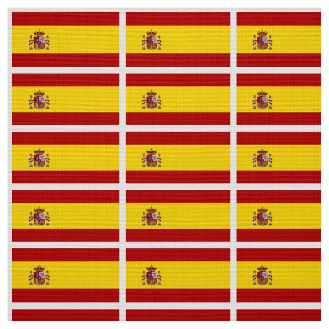 Flagga av Spanien Tyg (Provkarta)