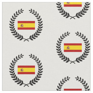 Flagga av Spanien Tyg