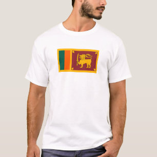 Flagga av Sri Lanka T-shirt