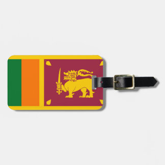 Flagga av Sri Lankas personliga Easy ID Bagagebricka