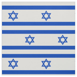 Flagga av Staten Israel Tyg