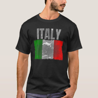 Flagga av stressad Italien Graphic För manar Women T Shirt