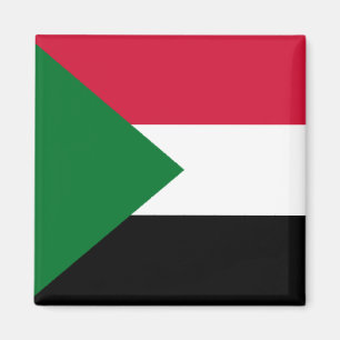 Flagga av Sudan Magnet