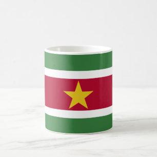 Flagga av Surinam Kaffemugg