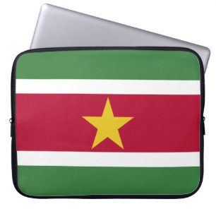 Flagga av Surinam Laptop Fodral