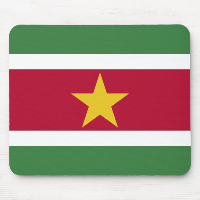 Flagga av Surinam Musmatta (Framsidan)