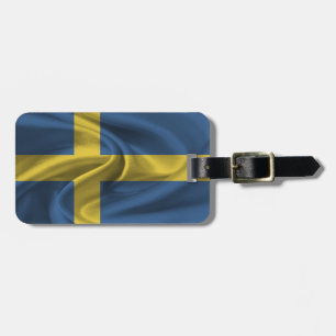 Flagga av Sverige Bagagebricka