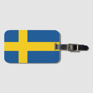 Flagga av Sverige Bagagebricka