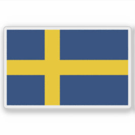 Flagga av Sverige (före 1906) Klistermärken