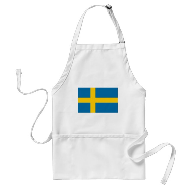 Flagga av Sverige Förkläde (Framsidan)