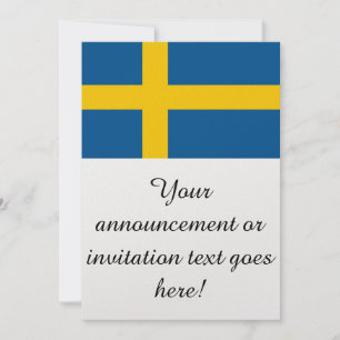 Flagga av Sverige Inbjudningar