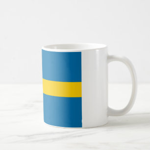Flagga av Sverige Kaffemugg