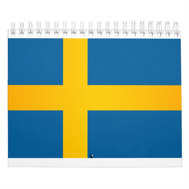 Flagga av Sverige Kalender (Omslag)